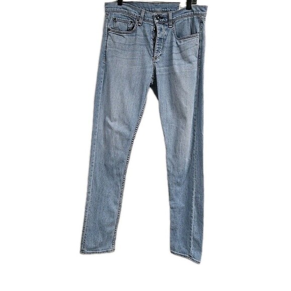 Rag & Bone Standard Issue Fit 1 Skinny Leg Button Fly Jeans Blue Men’s Siz 33x33 - Picture 2 of 9